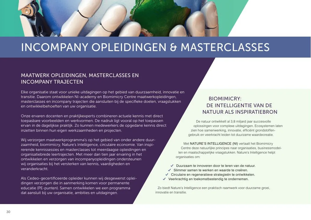 Bladzijde 30 van de opleidingsgids
